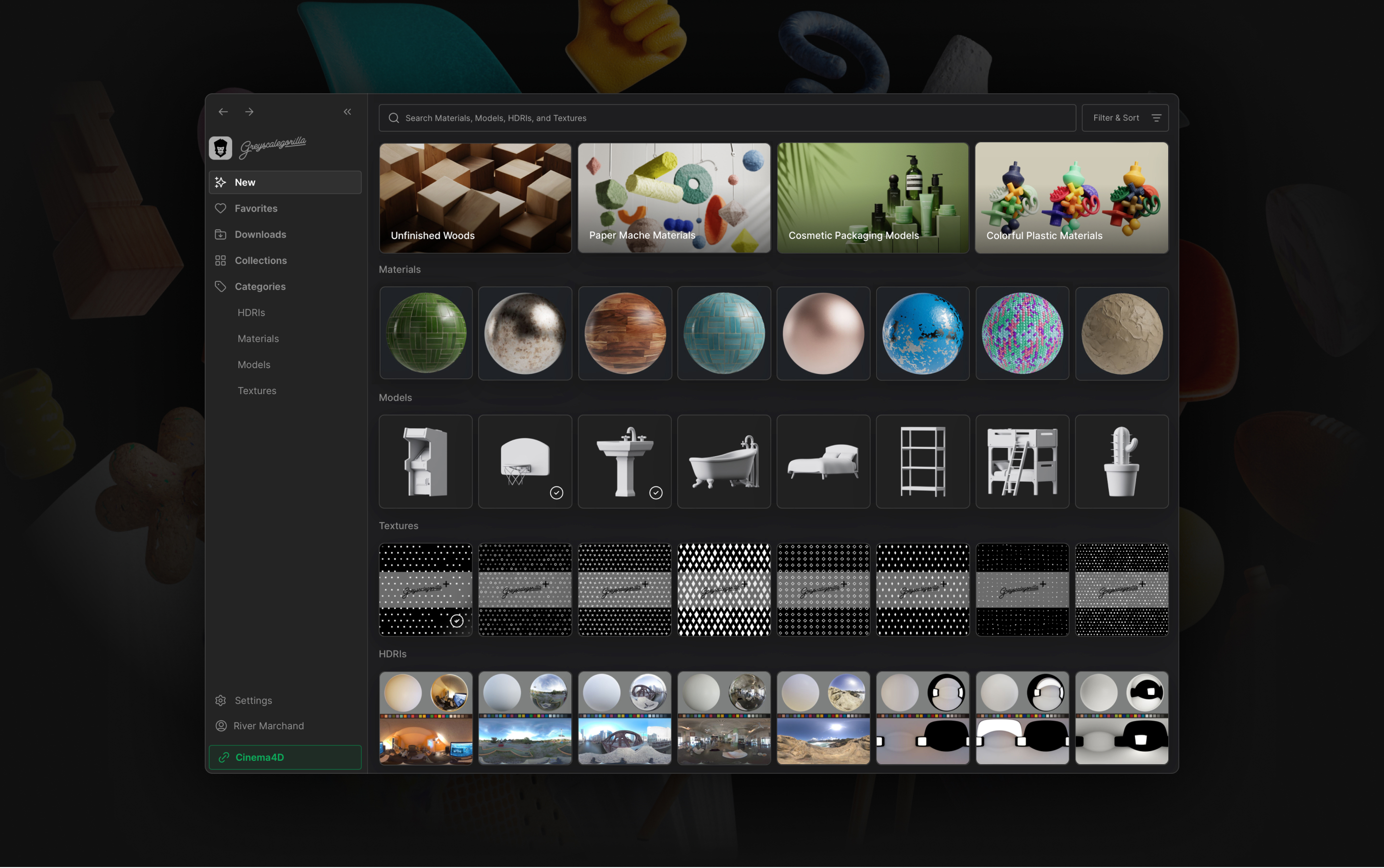 The Studio App scales to any size and acts as a companion to 3D artists no matter what other tools they use.
